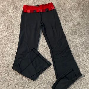 Lululemon Flare Pants; (not sure about exact size - either XS or S); Used